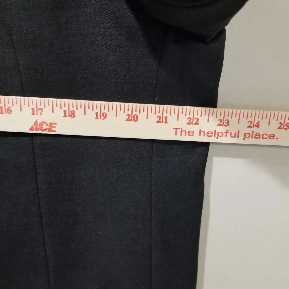 Hickey Freeman Suit Jacket Mens 46 Long Loro Piana Super 120s Wool USA Union